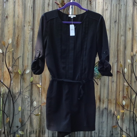 LOFT Pants - NEW! LOFT*4*Black Romper/Shorts
